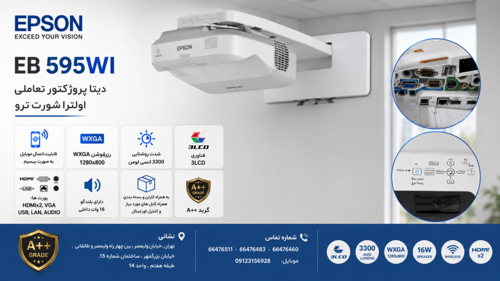 پوستر دیتاپروژکتور اپسون